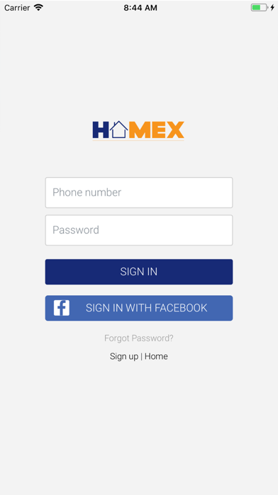 Homex screenshot 1