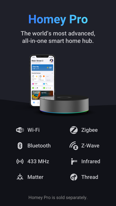 Homey — A better smart home screenshot 1