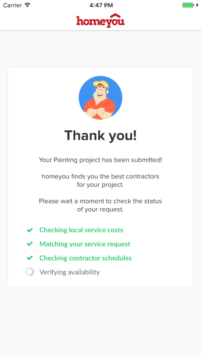homeyou: Hire local pros screenshot 2