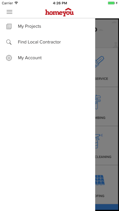 homeyou: Hire local pros screenshot 1