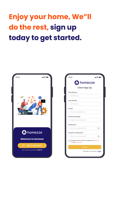 Homezze screenshot 1