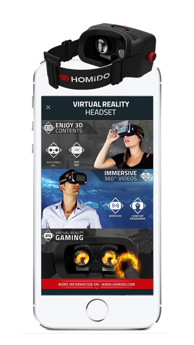 Homido 360 VR player screenshot 5