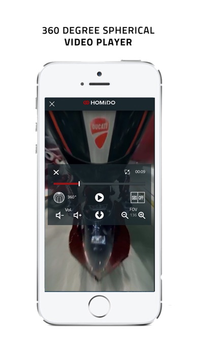 Homido 360 VR player screenshot 4