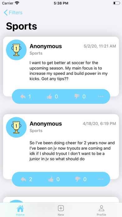 Honest - Anonymous Advice screenshot 1