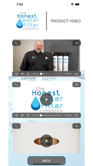 Honest Water Filter Company screenshot 1