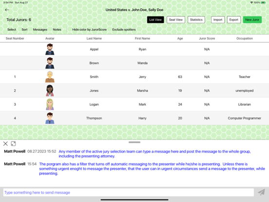 Honey Juror screenshot 6