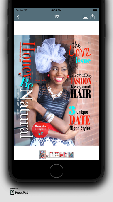 HoneyBeNatural Magazine screenshot 1