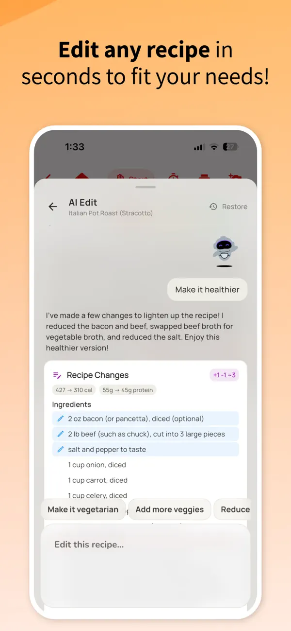 Honeydew: Capture Recipes screenshot 1