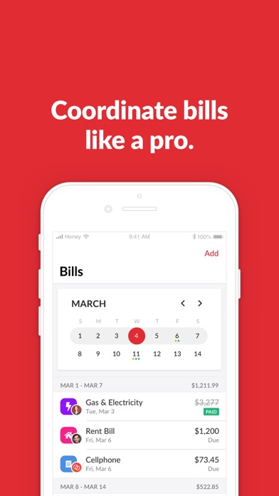 Honeydue: Couples Finance screenshot 5