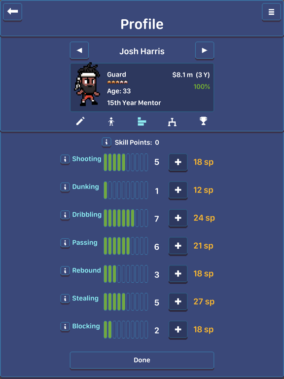 Hoop League Tactics screenshot 2