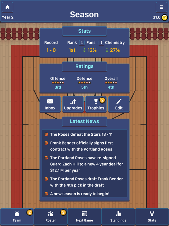 Hoop League Tactics screenshot 5