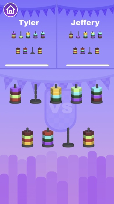 Hoop Sort - Brain Puzzle Game screenshot 1