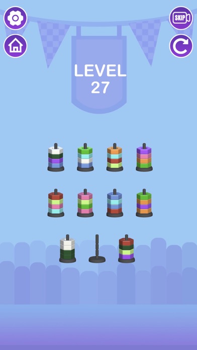 Hoop Sort - Brain Puzzle Game screenshot 4