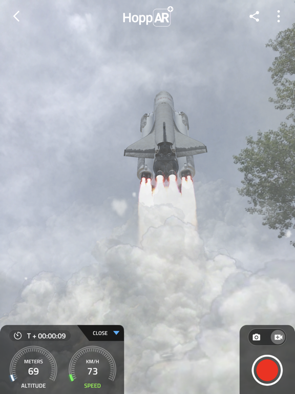 HoppAR screenshot 1