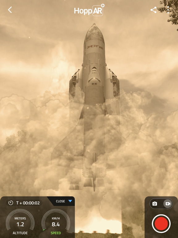 HoppAR screenshot 2