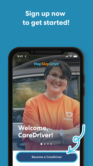 HopSkipDrive CareDriver screenshot 1