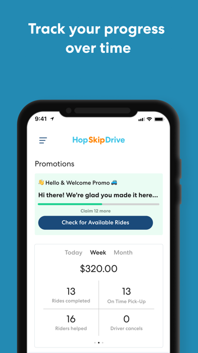 HopSkipDrive CareDriver screenshot 3