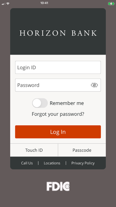 Horizon Bank Mobile App screenshot 1