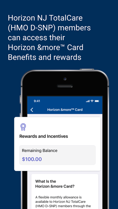 Horizon NJ MyCare screenshot 1