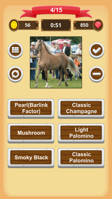 Horse Coat Colors - Quiz screenshot 3