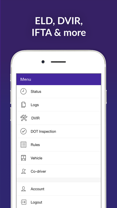 HOS247 ELD Logbook screenshot 2