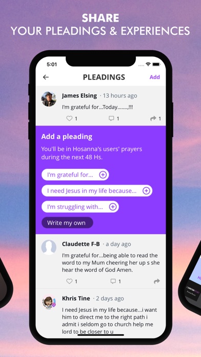 Hosanna - Daily Bible Reading screenshot 2