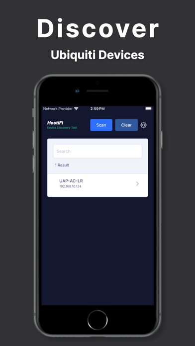 HostiFi Device Discovery Tool screenshot 2