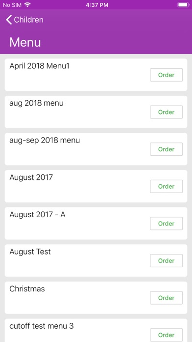 HotLunch.com School Software screenshot 2