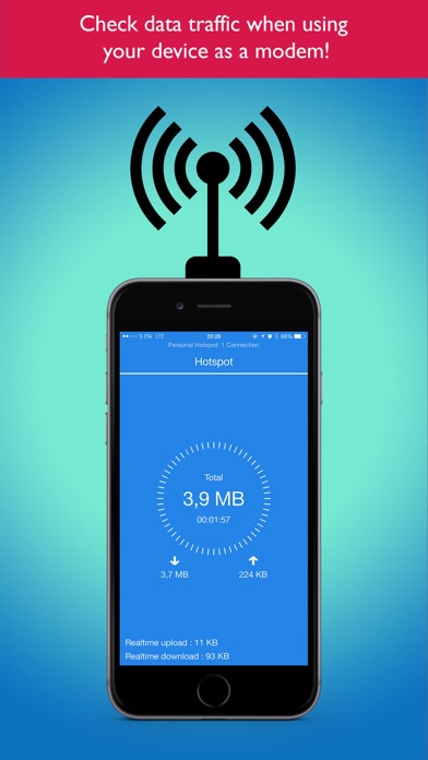 Hotspot Monitor Data Usage screenshot 2
