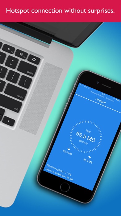Hotspot Monitor Data Usage screenshot 1