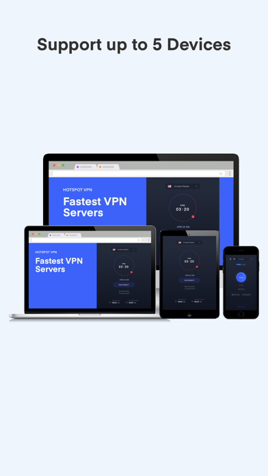 Hotspot VPN - Secure Proxy screenshot 1