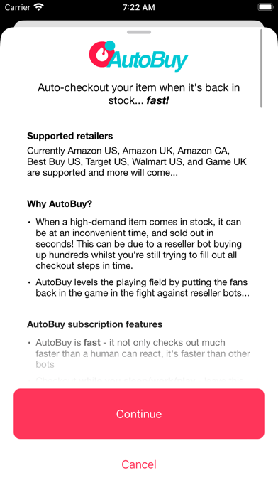HotStock - in-stock alerts screenshot 2