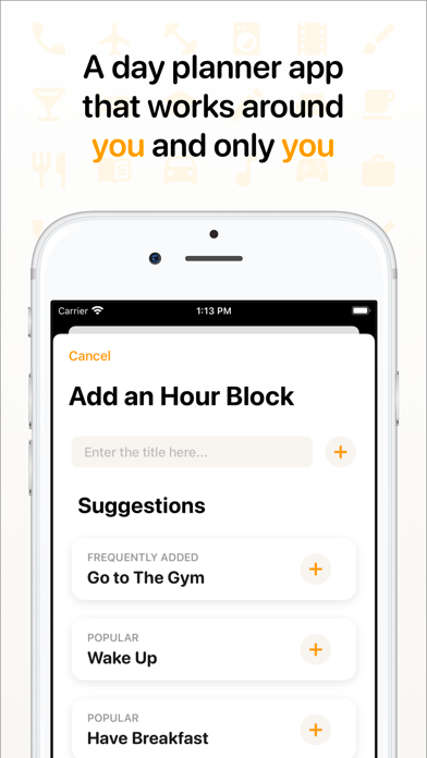 Hour Blocks: Day Planner screenshot 3
