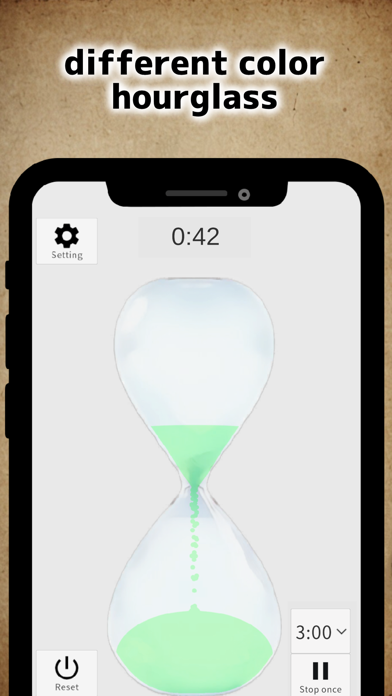 hourglass alarm timer screenshot 1