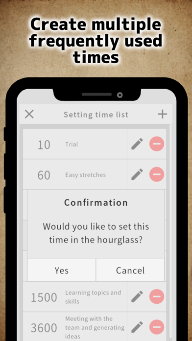 hourglass alarm timer screenshot 5