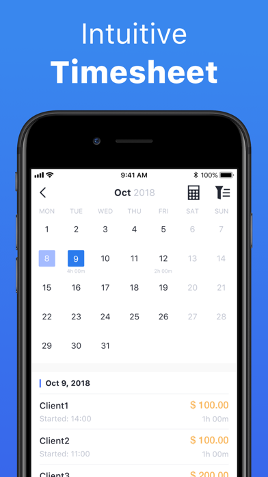 Hours Keeper: Time Tracker screenshot 2