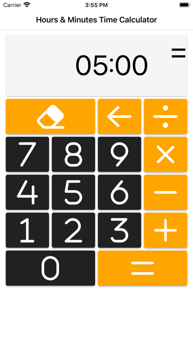 Hours Minutes Calculator Lite screenshot 3