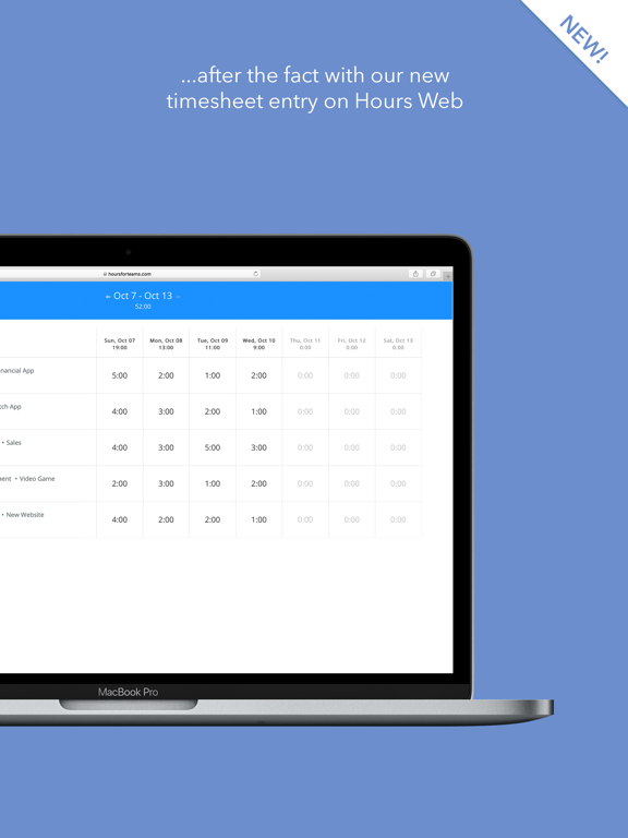 Hours Time Tracking screenshot 3