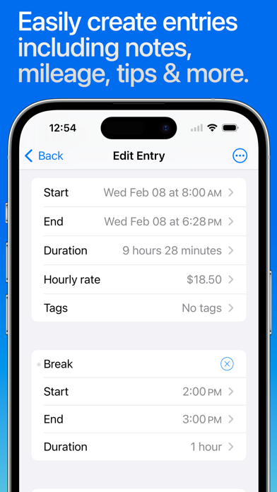 Hours Tracker + Pay screenshot 5