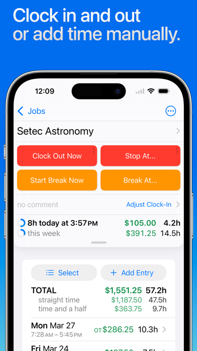Hours Tracker + Pay screenshot 9