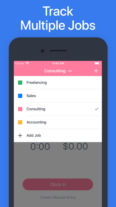 Hours - Tracker & Time Clock screenshot 5