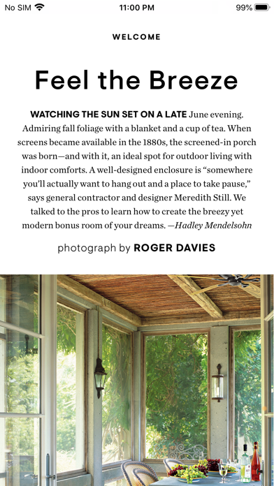 House Beautiful Magazine US screenshot 4