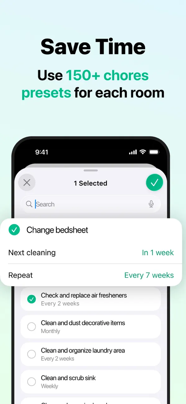 House Chores Cleaning Schedule screenshot 5