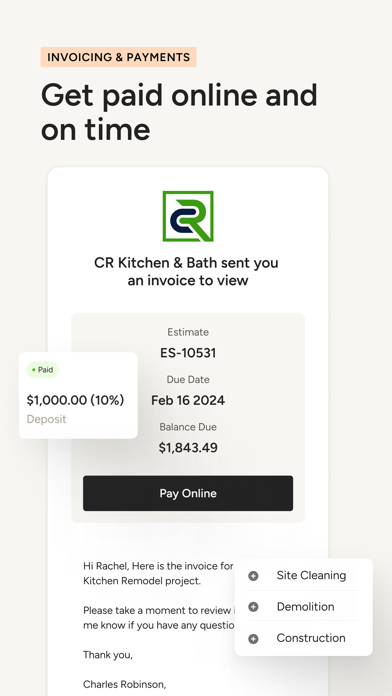 Houzz Pro screenshot 2