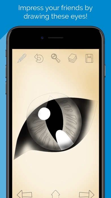 How To Draw Eyes with Steps screenshot 1