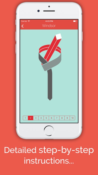 How To Tie a Tie Knot - Guide screenshot 3