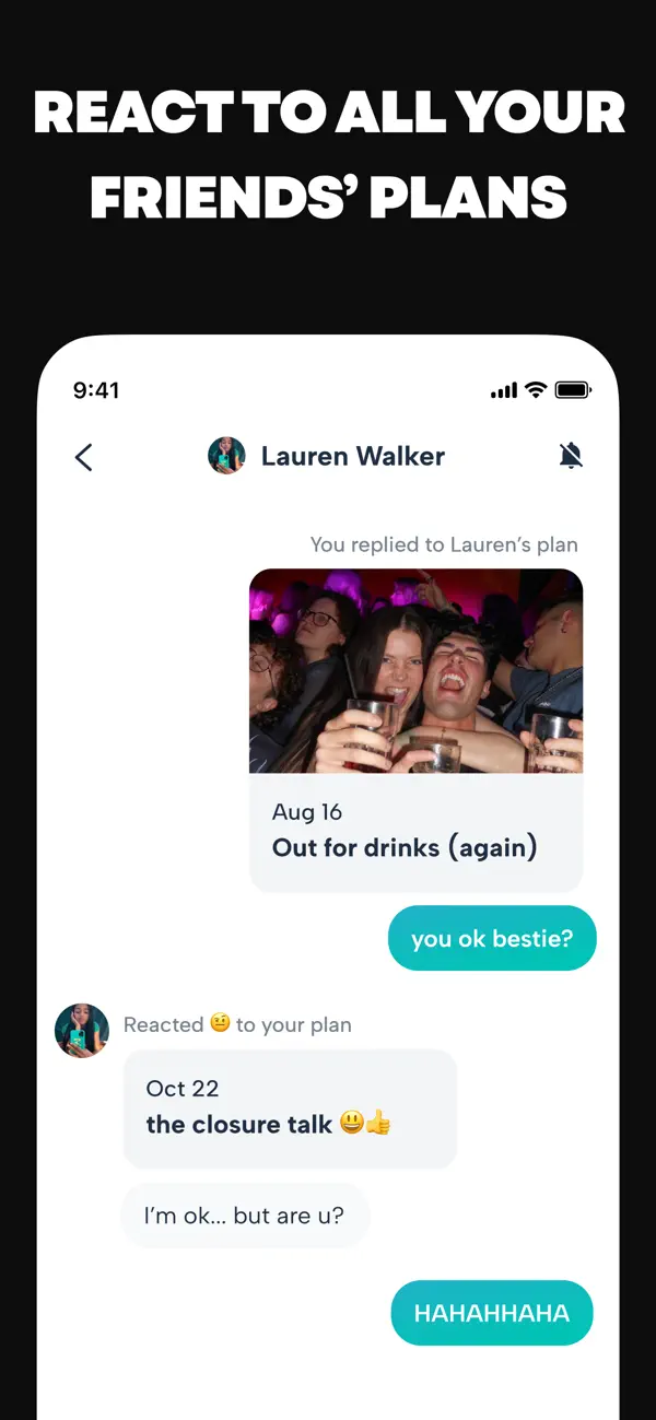 Howbout: shared calendar screenshot 1