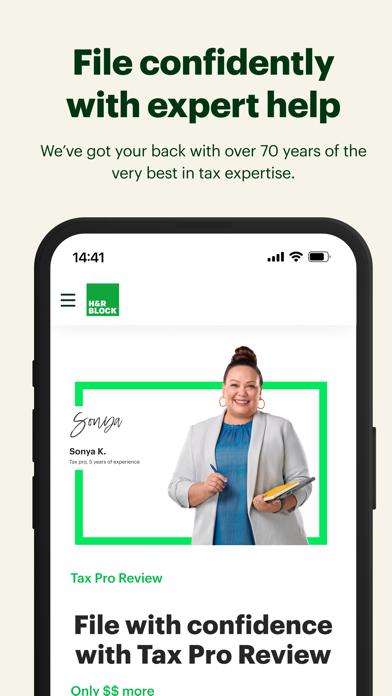 H&R Block Tax Prep: File Taxes screenshot 2