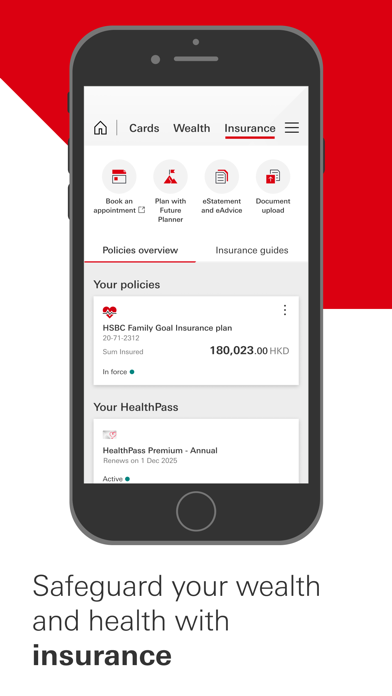 HSBC HK Mobile Banking screenshot 2