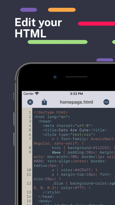 HTML Editor screenshot 3